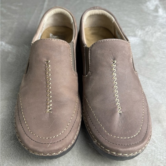 Vionic Women’s Shoes Size 5 Orthaheel ADDISON Loafers Women Brown Leather - Picture 6 of 9